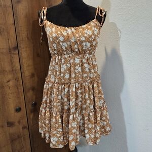NWT Altar'd State Floral Print Dress - Large